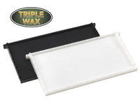 9" Deep Plastic Frame Triple Waxed
