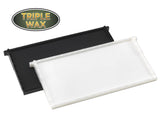 9" Deep Plastic Frame Triple Waxed