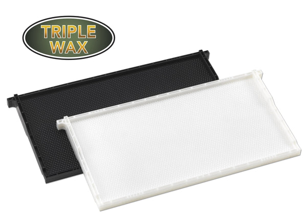 9" Deep Plastic Frame Triple Waxed