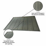 10 Frame Metal Bound Extra Heavy Welded Queen Excluder