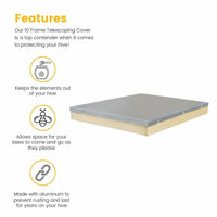 10 Frame Telescoping Cover - Without Inner Cover