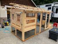 ★★ Walk-In Chicken Coop 6' wide ★★