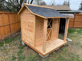 Cedar Cabin Chicken Coop