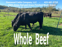Premium 100% Grass Fed / Grass Finished Black Angus Beef Shares