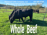 Premium 100% Grass Fed / Grass Finished Black Angus Beef Shares