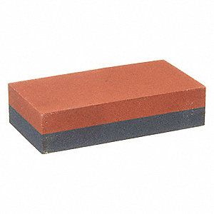 Norton 5/8 X 1-3/4 X 4 In. Benchstone Combination Coarse/Fine Grit A/O