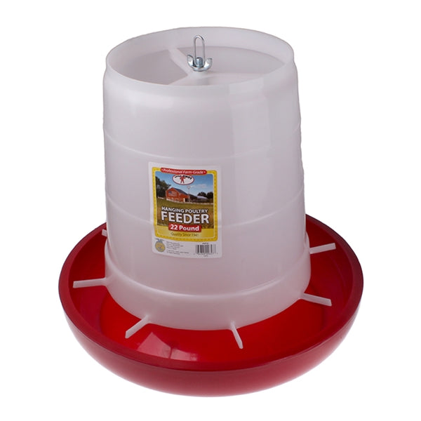 Little Giant Hanging Poultry Feeder, 22-lb