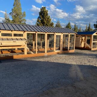 Large Walk-In Chicken Coop 8’ Wide – Premium Custom Built | Washington
