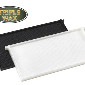9" Deep Plastic Frame Triple Waxed