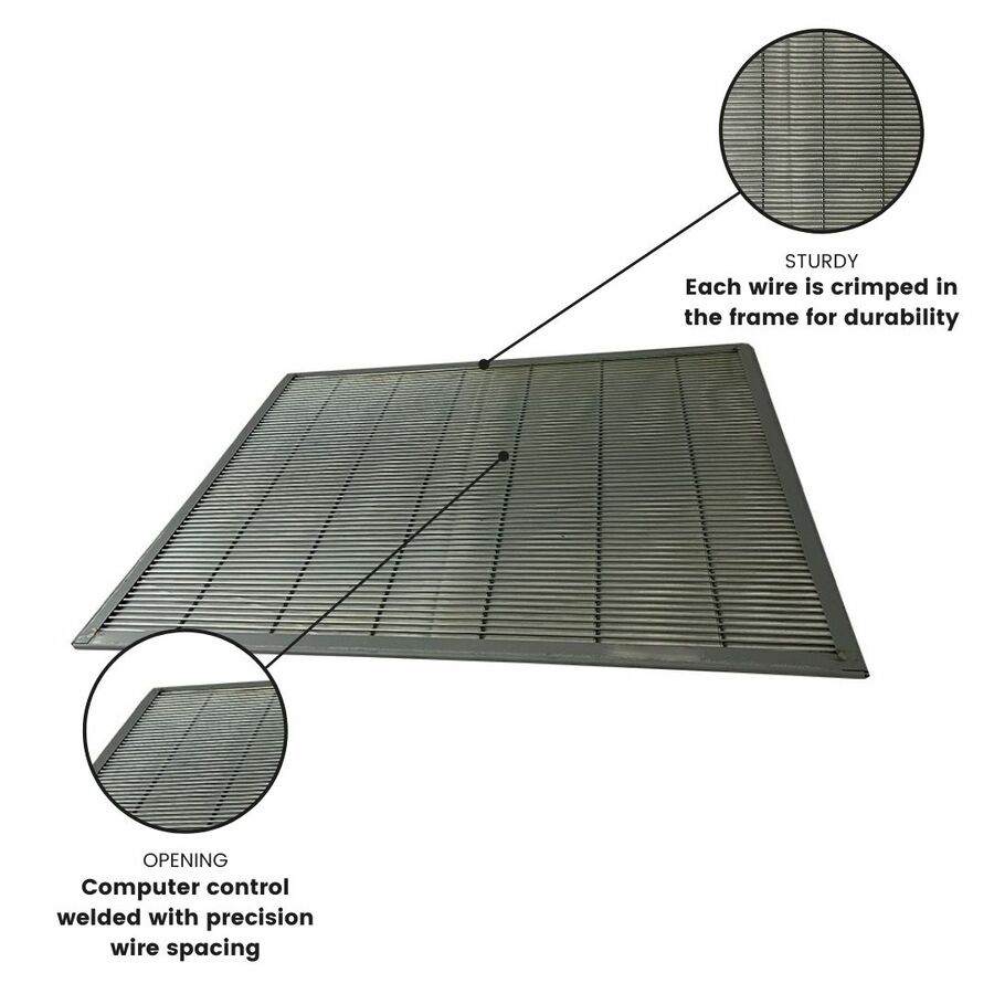 10 Frame Metal Bound Extra Heavy Welded Queen Excluder - Image 3