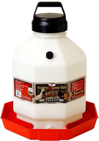 Little Giant Plastic Poultry Fount - Image 2