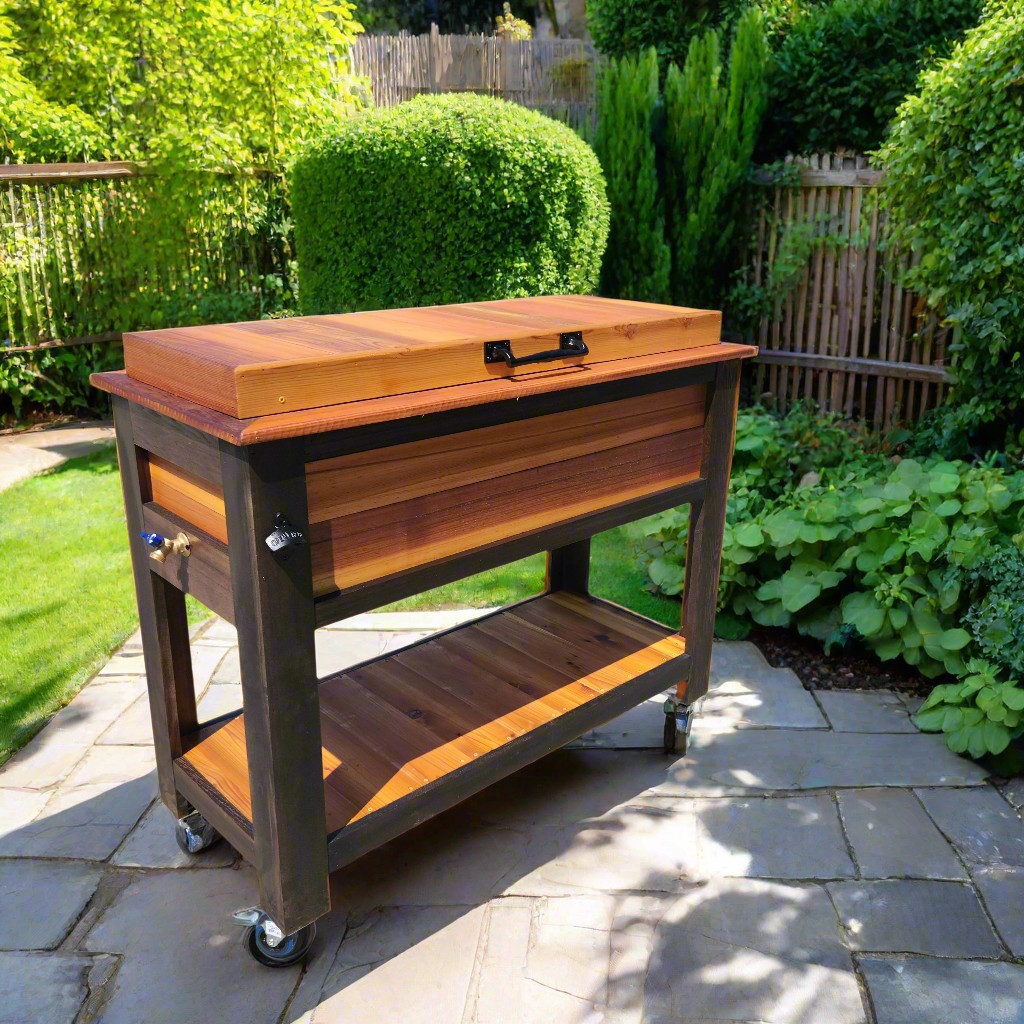 Rolling Cooler Cabinet