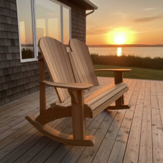 Adirondack Rocker Loveseat