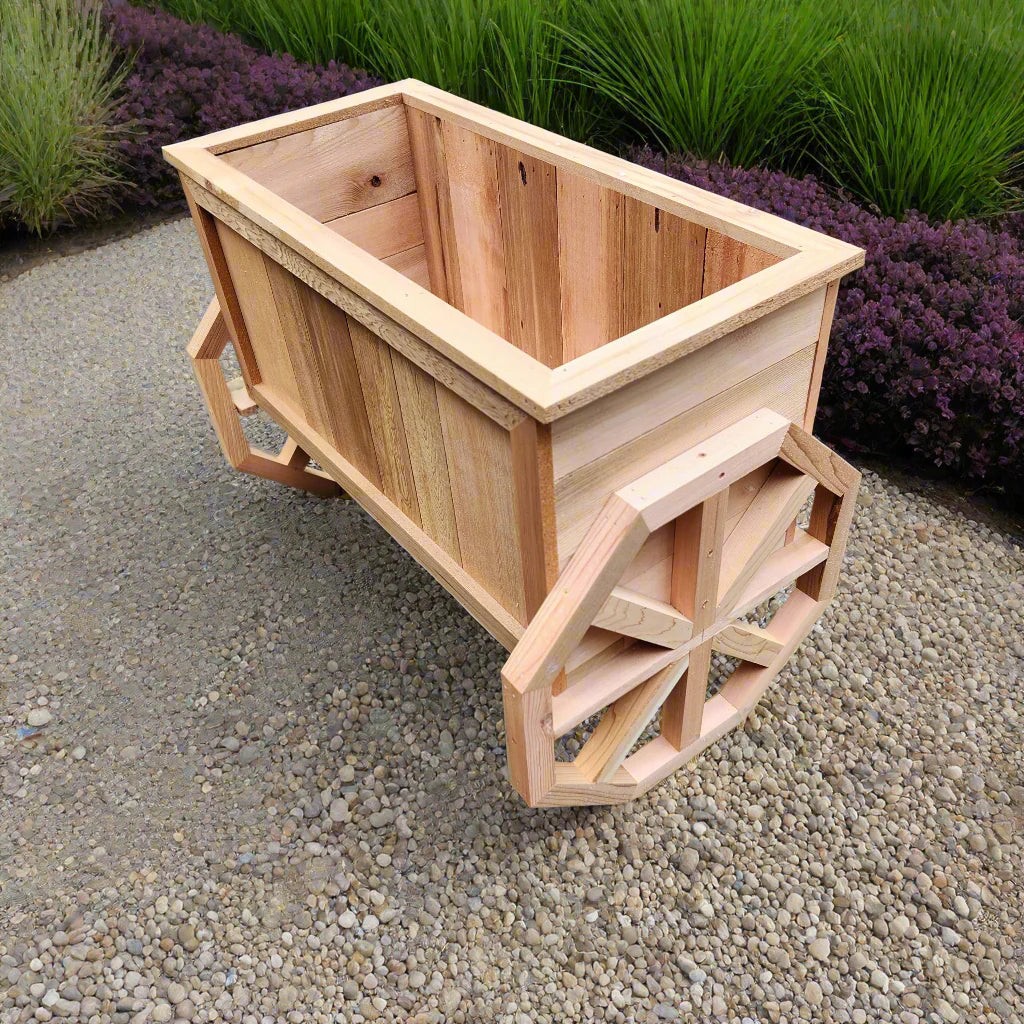 Wagon Wheel Planter - Image 2